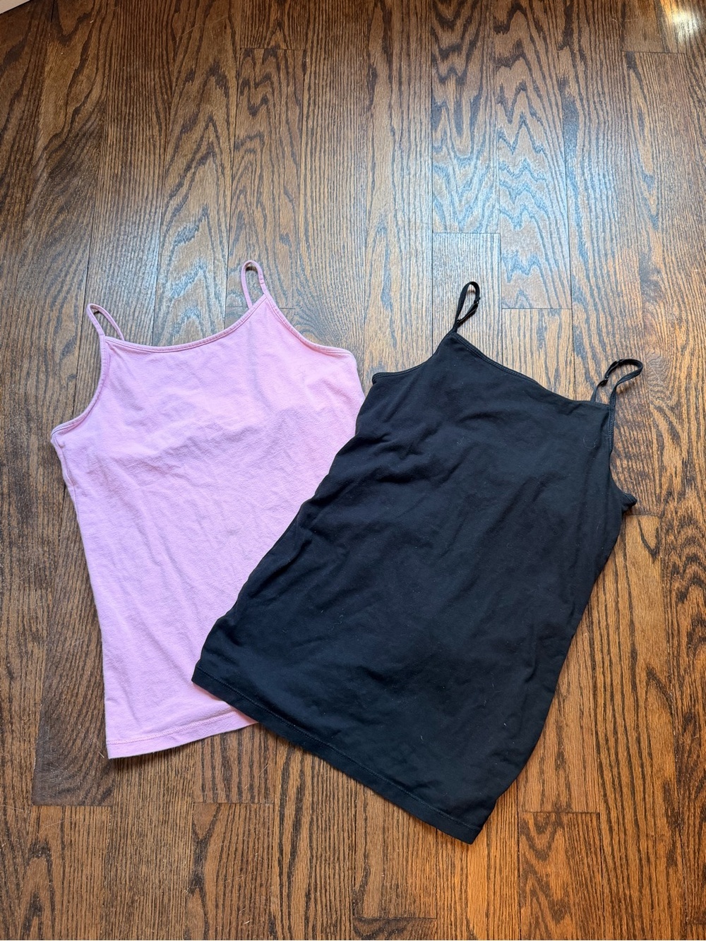 The Children's Place Pink Adjustable Strap Cotton Tank 14/16